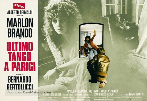 Ultimo tango a Parigi - Italian Movie Poster