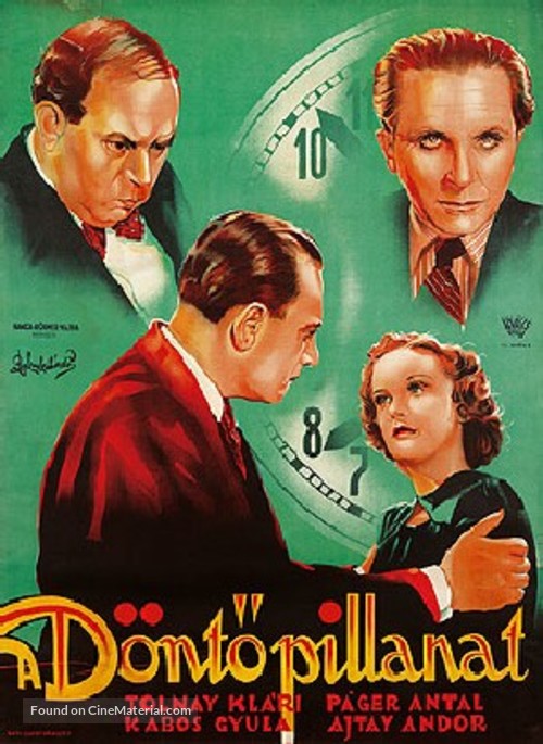 D&ouml;nt&ouml; pillanat - Hungarian Movie Poster