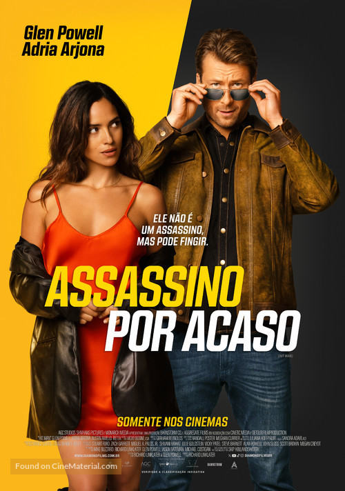 Hit Man - Brazilian Movie Poster