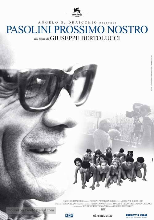 Pasolini prossimo nostro - Italian Movie Poster