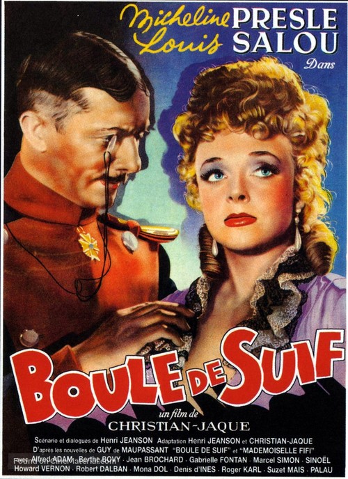 Boule de suif - French Movie Poster