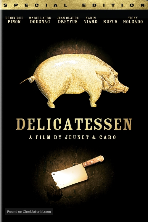 Delicatessen - DVD movie cover