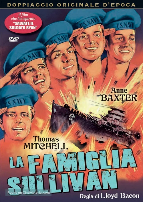 The Sullivans - Italian DVD movie cover