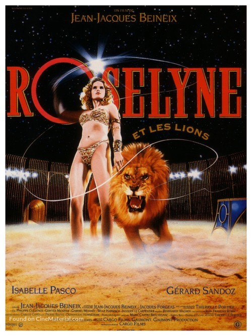 Roselyne et les lions - French Movie Poster