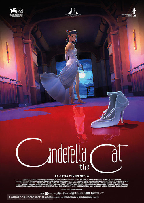 Gatta Cenerentola - German Movie Poster