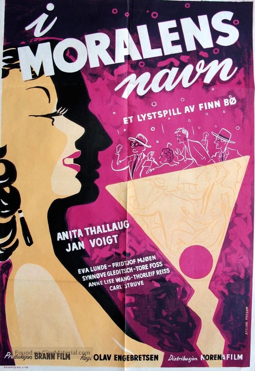 I moralens navn - Norwegian Movie Poster