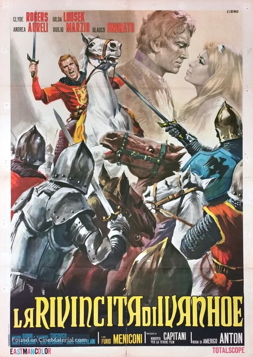 Rivincita di Ivanhoe - Italian Movie Poster