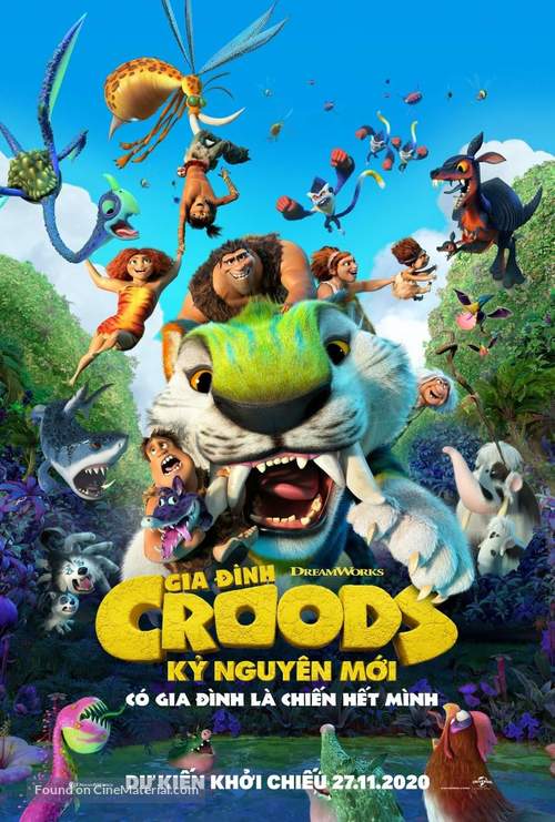 The Croods: A New Age - Vietnamese Movie Poster