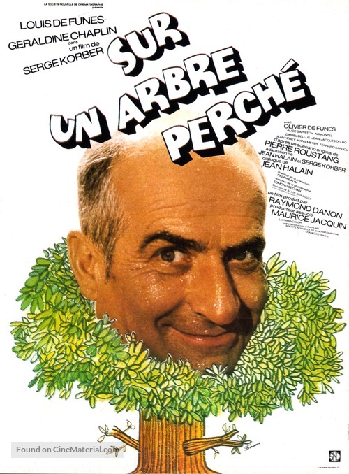 Sur un arbre perch&eacute; - French Movie Poster