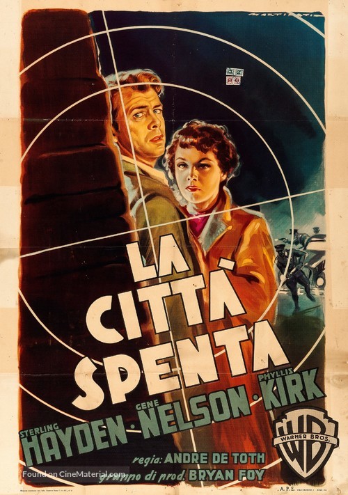 Crime Wave - Italian Movie Poster