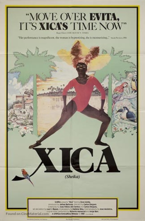 Xica da Silva - Brazilian Movie Poster