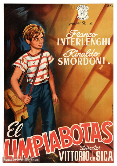 Sciusci&agrave; - Spanish Movie Poster