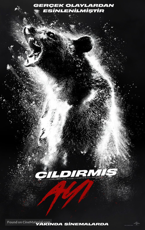 Cocaine Bear - Turkish Movie Poster