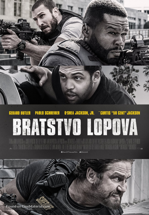 Den of Thieves - Bosnian Movie Poster