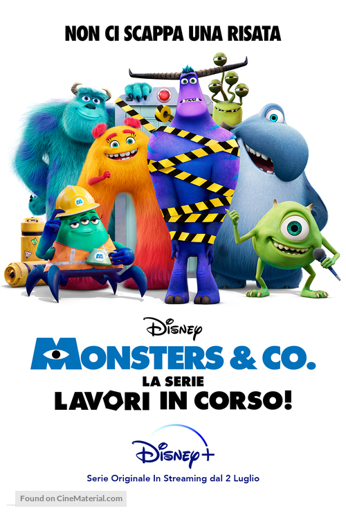 &quot;Monsters at Work&quot; - Italian Movie Poster