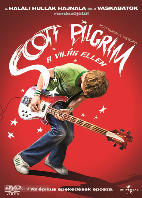 Scott Pilgrim vs. the World - Hungarian DVD movie cover