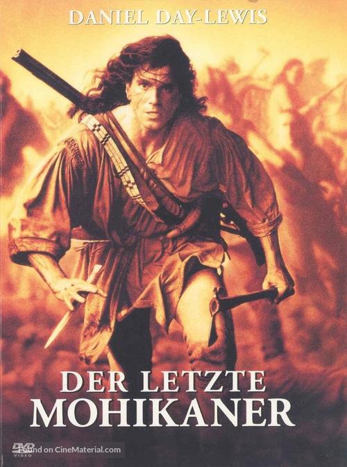 The Last of the Mohicans - German DVD movie cover