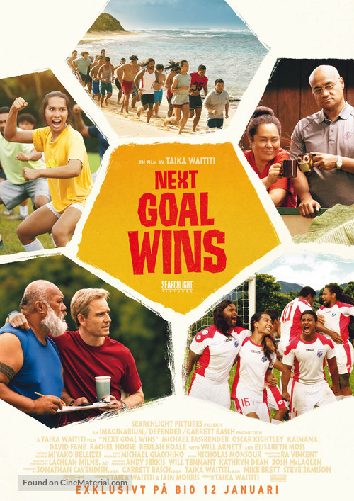 Next Goal Wins - Swedish Movie Poster