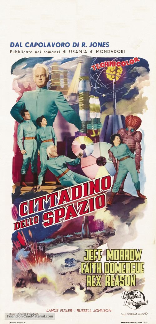 This Island Earth - Italian Theatrical movie poster