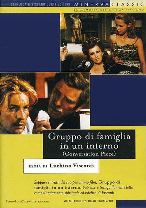 Gruppo di famiglia in un interno - Italian DVD movie cover