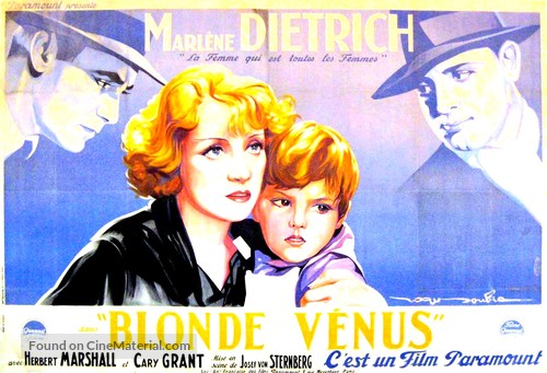 Blonde Venus - French Movie Poster