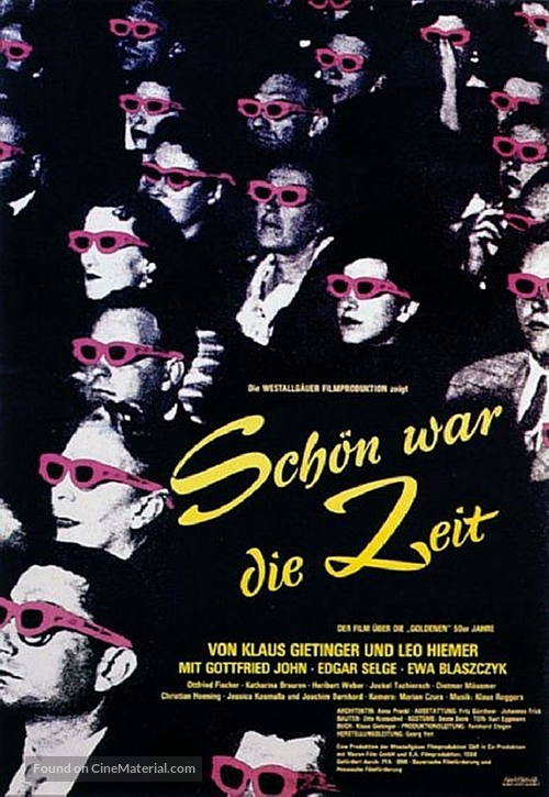 Sch&ouml;n war die Zeit - German Movie Poster