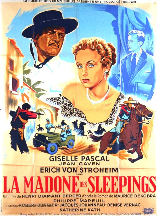 La madone des sleepings - French Movie Poster
