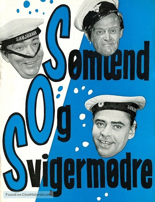 S&oslash;m&aelig;nd og svigerm&oslash;dre - Danish Movie Poster