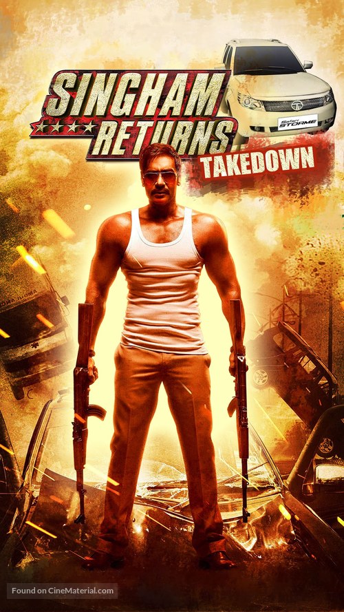 Singham Returns - Indian DVD movie cover