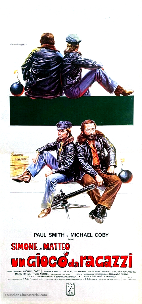 Simone e Matteo: Un gioco da ragazzi - Italian Movie Poster