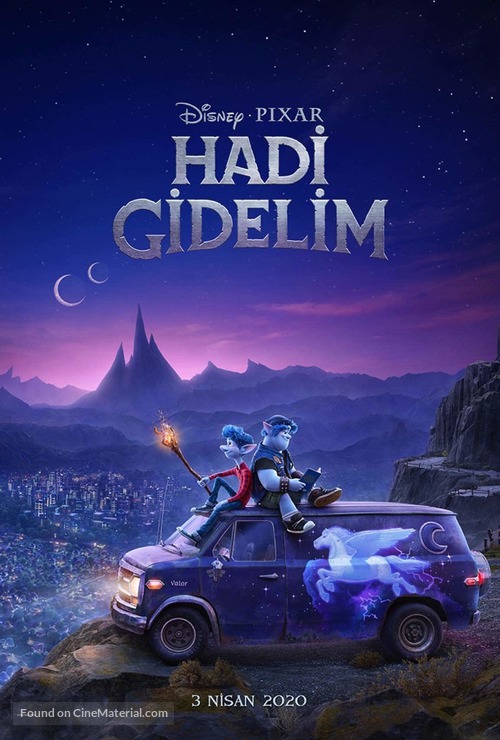 Onward - Turkish Movie Poster