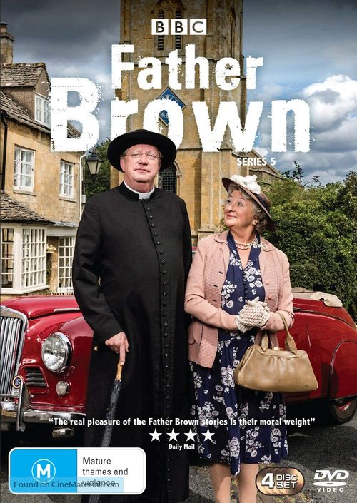 &quot;Father Brown&quot; - Australian DVD movie cover