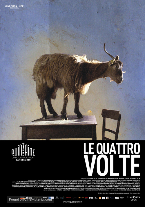 Le quattro volte - Italian Movie Poster