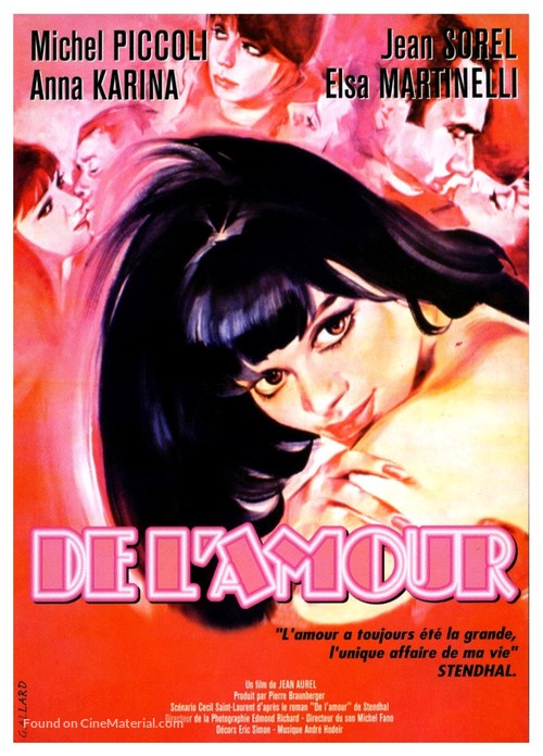 De l&#039;amour - French Movie Poster