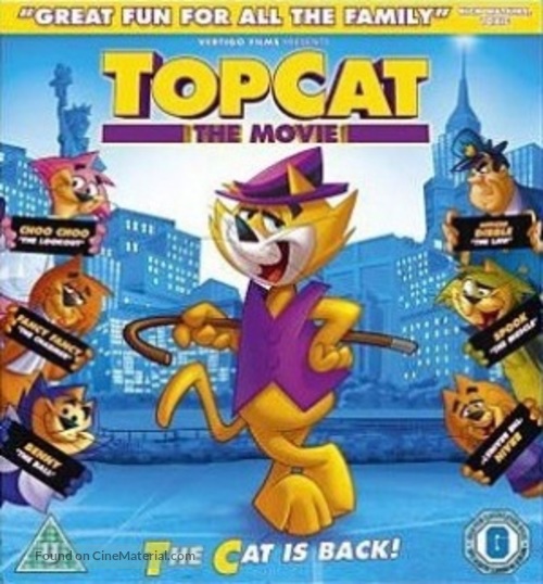 Don gato y su pandilla - British Movie Cover