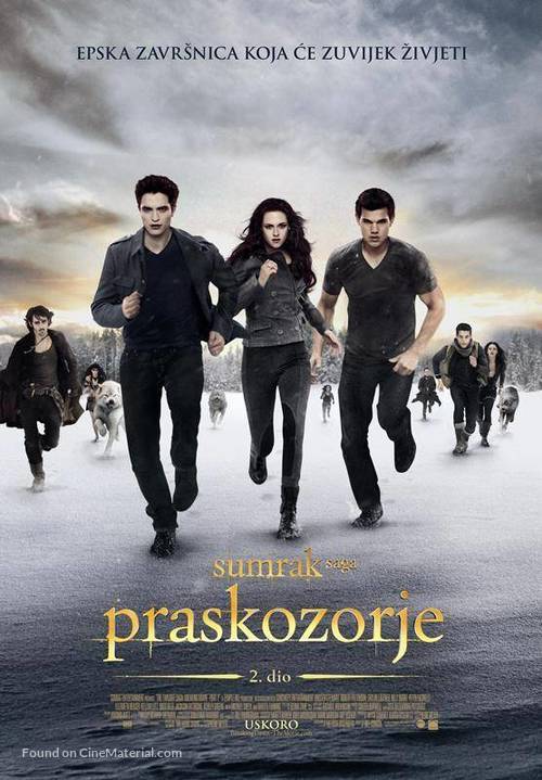 The Twilight Saga: Breaking Dawn - Part 2 - Croatian Movie Poster