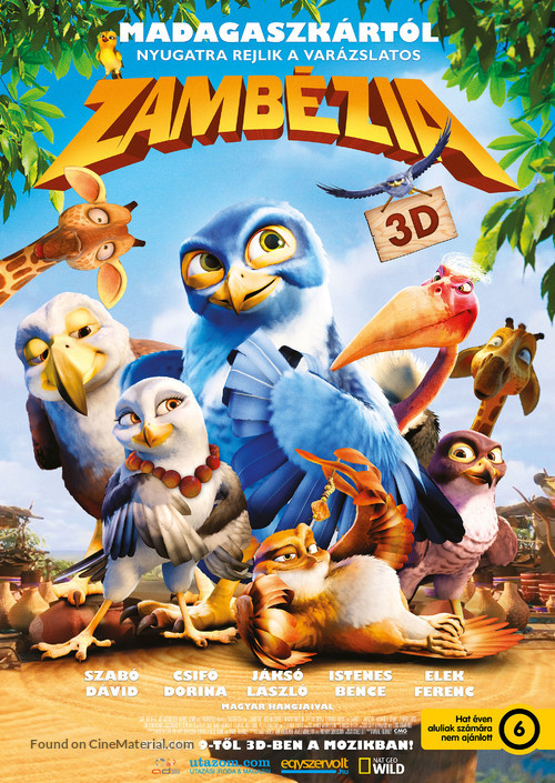 Zambezia - Hungarian Movie Poster
