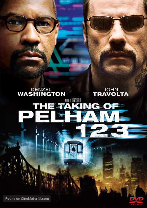 The Taking of Pelham 1 2 3 - DVD movie cover
