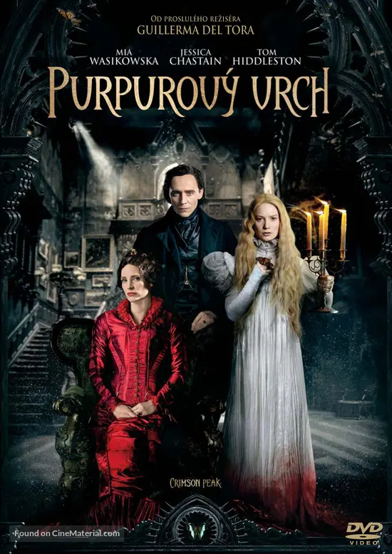 Crimson Peak - Czech Movie Cover