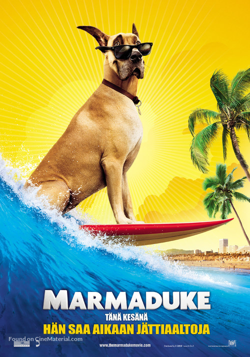 Marmaduke - Finnish Movie Poster