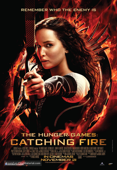 The Hunger Games: Catching Fire - Malaysian Movie Poster