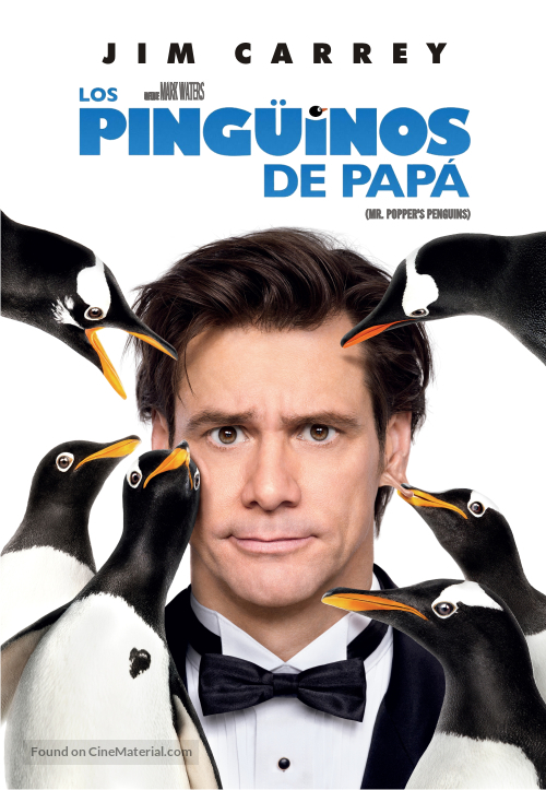 Mr. Popper&#039;s Penguins - Argentinian DVD movie cover