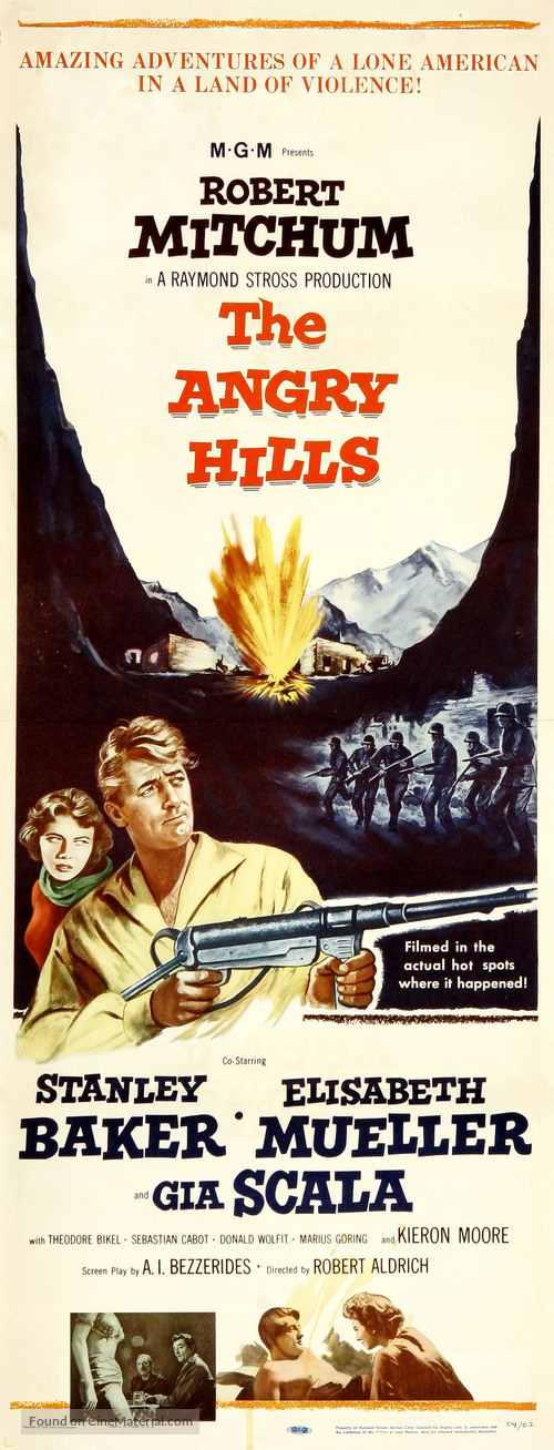 The Angry Hills - Movie Poster