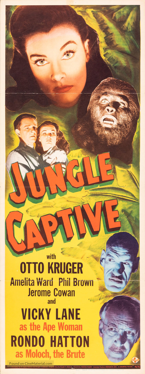 The Jungle Captive - Movie Poster