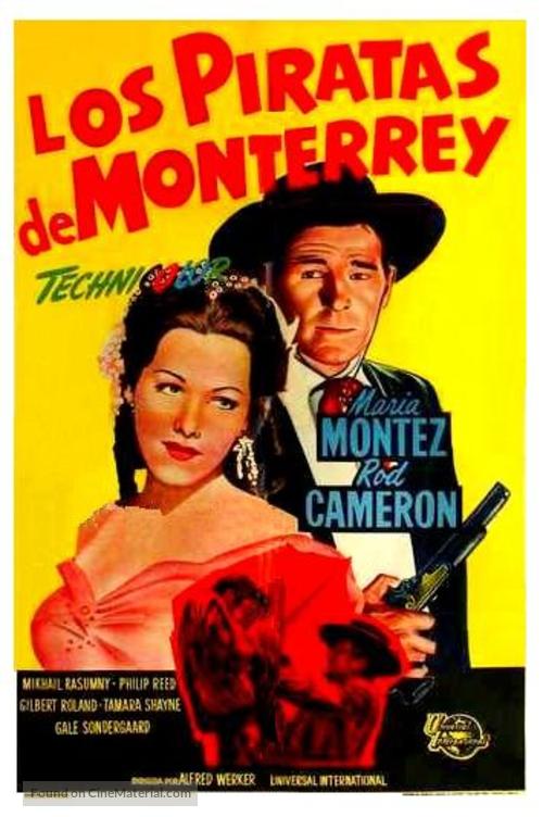 Pirates of Monterey - Argentinian Movie Poster