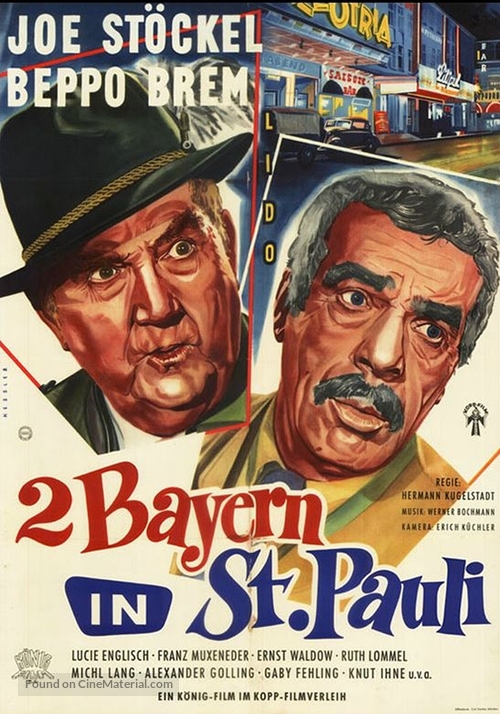 Zwei Bayern in St. Pauli - German Movie Poster