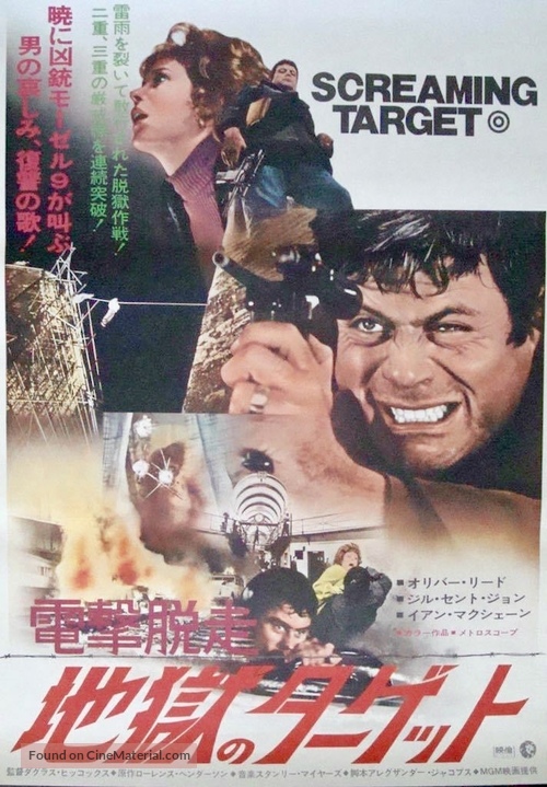 Sitting Target - Japanese Movie Poster