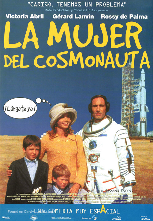 La femme du cosmonaute - Spanish Movie Poster