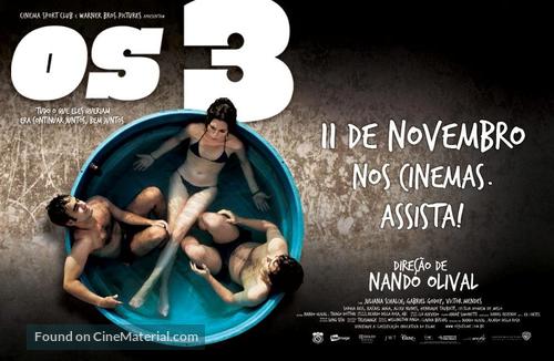 Os 3 - Brazilian Movie Poster