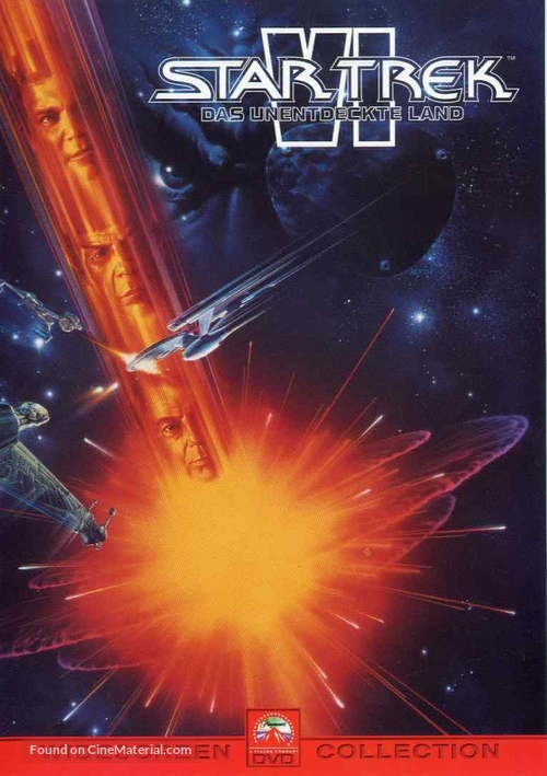 Star Trek: The Undiscovered Country - German DVD movie cover